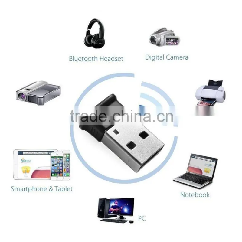 Factory OEM V4.0 mini usb wireless bluetooth BCM20702 Chipset dongle Broadcom bluetooth dongle adapter