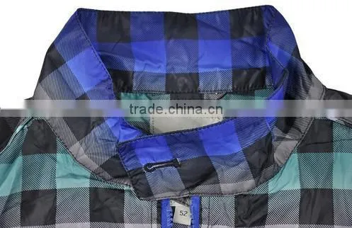 Blue Grid Casual Jacket For Life