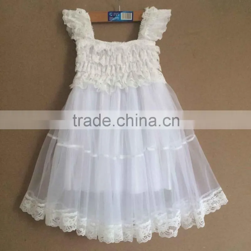 Wholesale posh lace romper girls petti lace romper ruffle lace romper