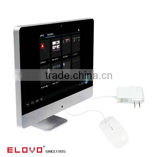 China oem all-in-one pc 15.6 inch all in one keyboard pc dual core with android 4.2