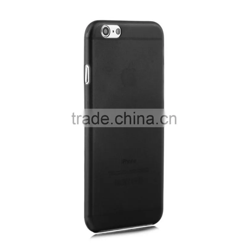 Black Transparent Ultra Thin Matte Hard Cover Case For Apple For iPhone 6 4.7"Hot Worldwide