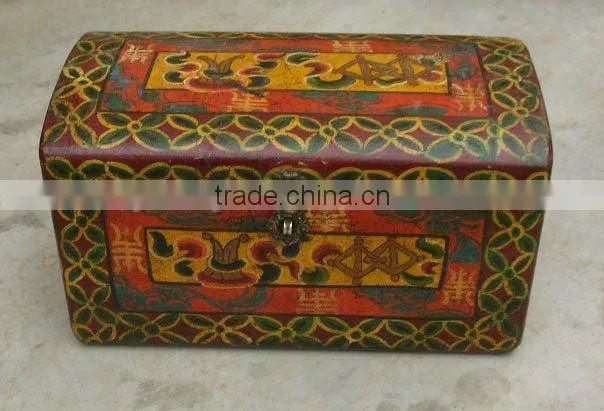 Chinese antique tibet decorative storage box