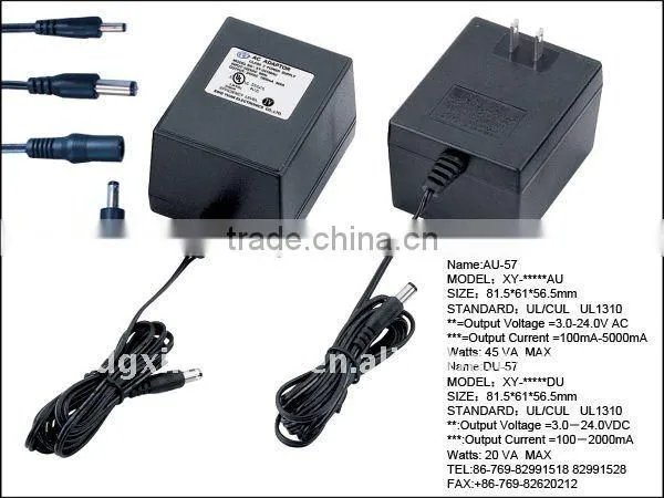 UL 100-240V 5V DC Adaptor