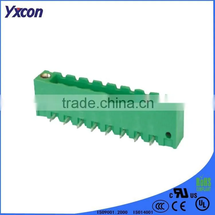 Dongguan Yxcon 5.08mm pitch straight good supplier Terminal Block