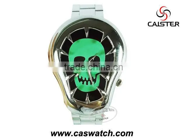 Wholesale fashion skeleton watch,personality design watch