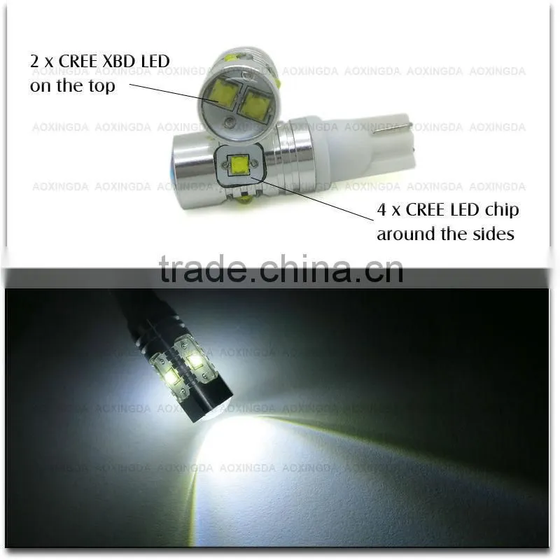 CREE 30W 168 W5W T10 car led bulb