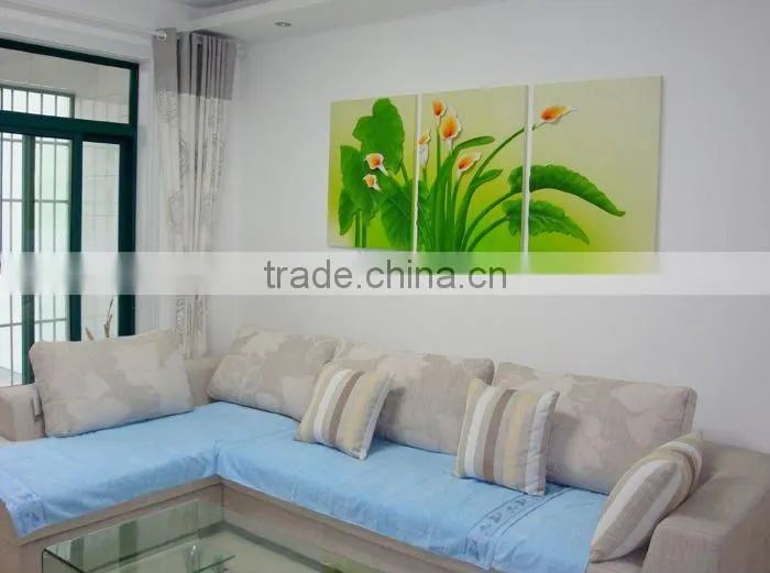 100%handmade flower grouping painting