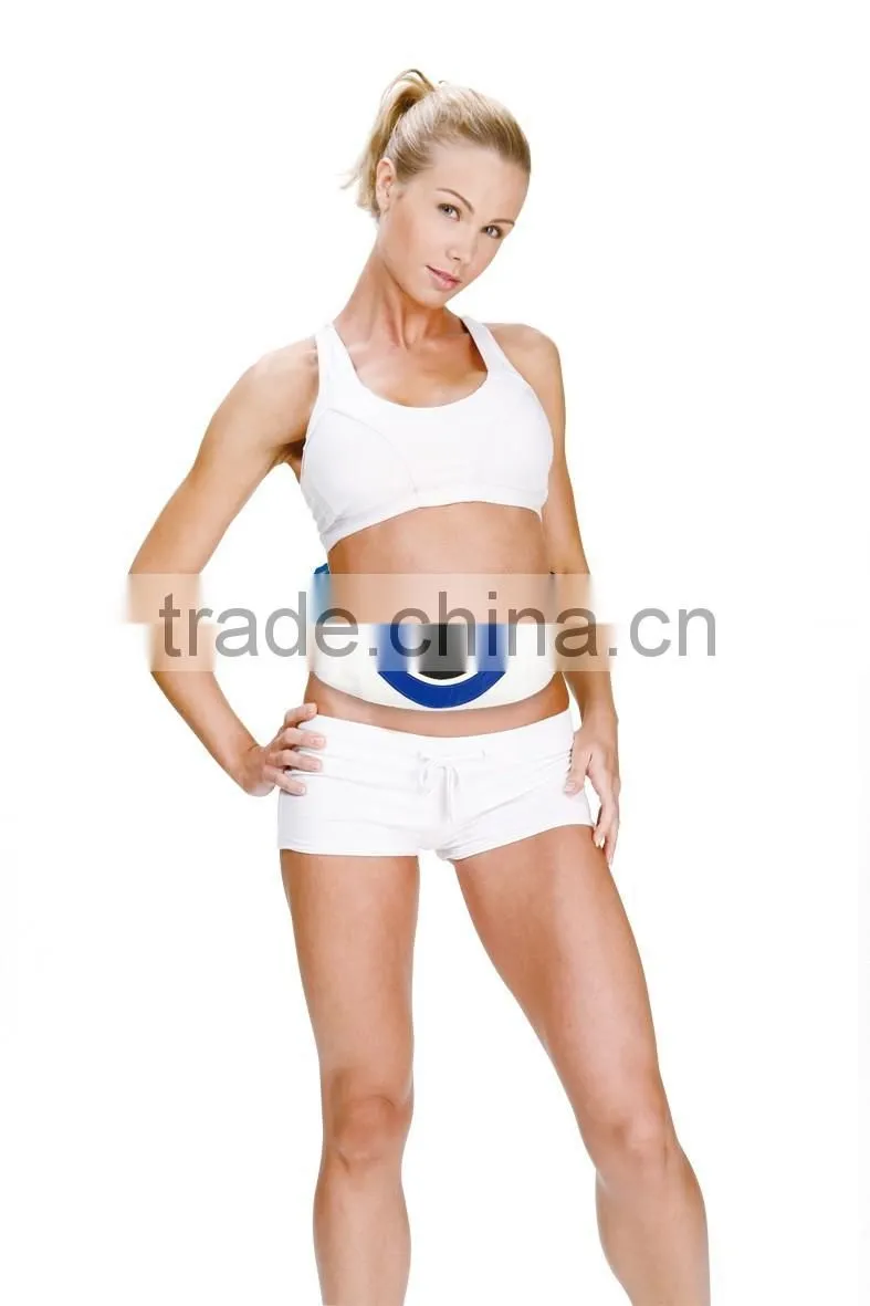 Crazy lose weight heated belly vibrating slimming belt