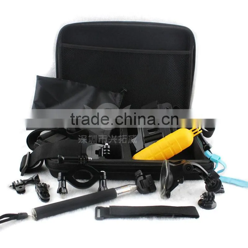 Wonderful gopros accessories ,15-in-1 gopros accessories sets for gopros heros 4,go pro heros 4 / 3+/3 /2 /1