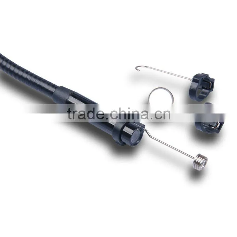 2.4" LCD Video DVR USB Zoom Rotate Inspection Camera Borescope Endoscope