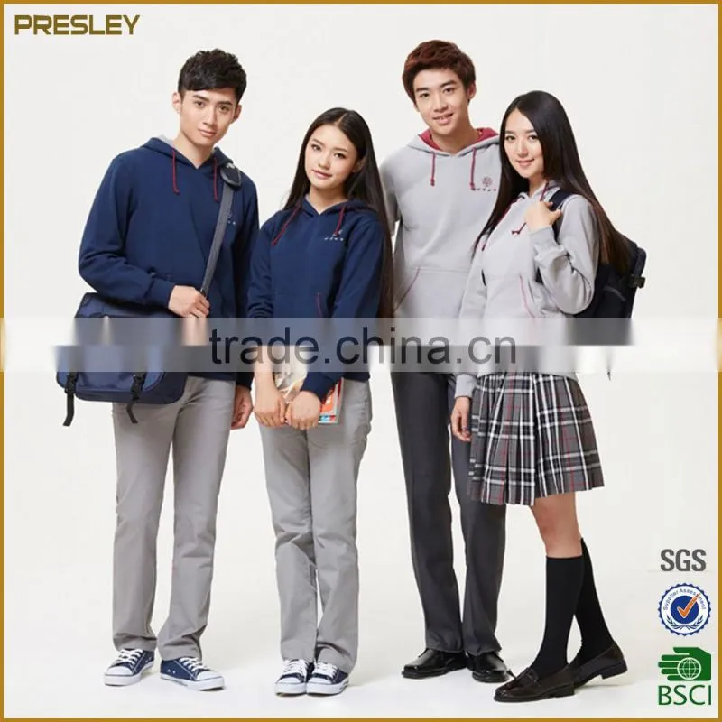 Polyester/Cotton Material and Middle School Uniform Type cheap white School Uniform Shirts