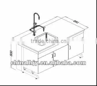 Customized sink table