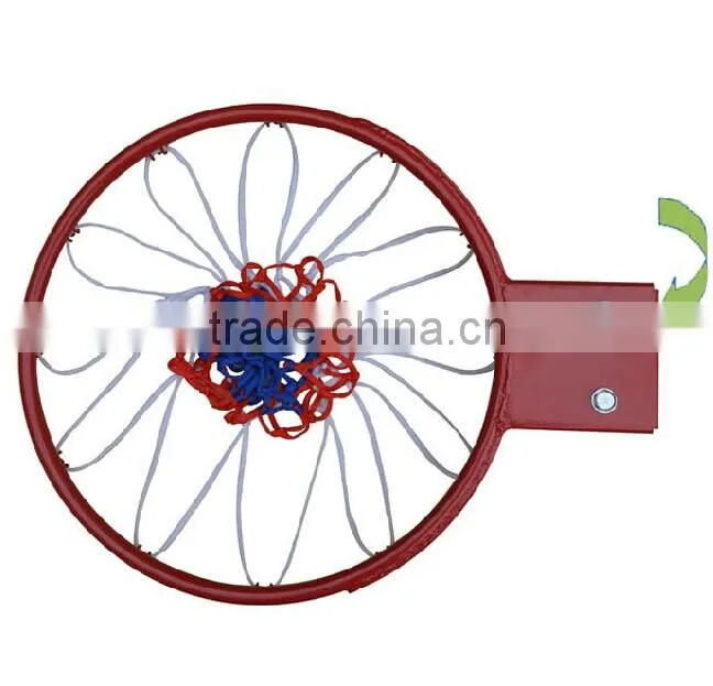 custom wall mounted basketball ring with net