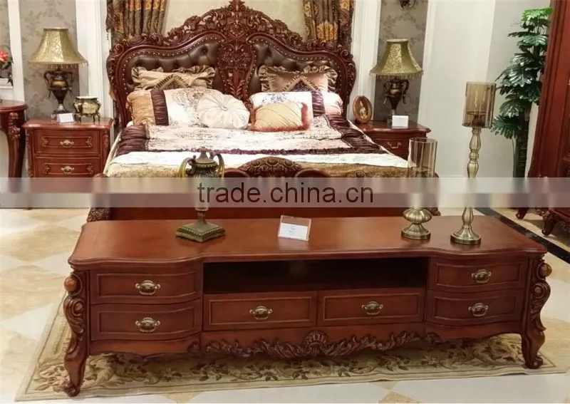 Turkey bedroom set double bed american furniture