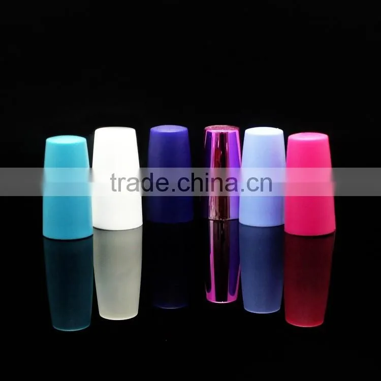 empty mini nail polish bottle with brush and cap
