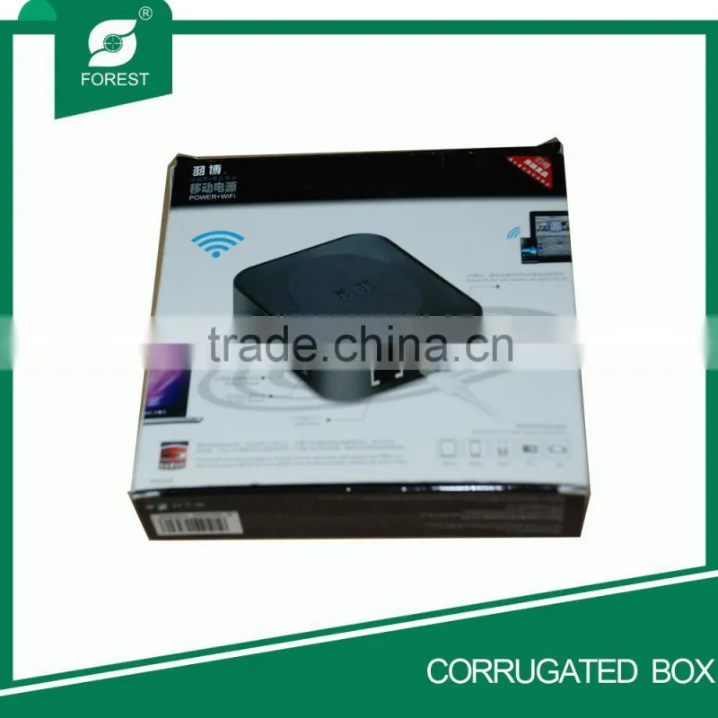 FULL COLOR PRINTING ON GREY PAPER CARDBOARD FOLDING MATT GIFT BOX