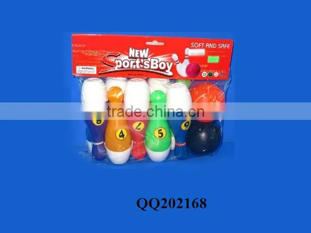 Lovely plastic bowling set toy