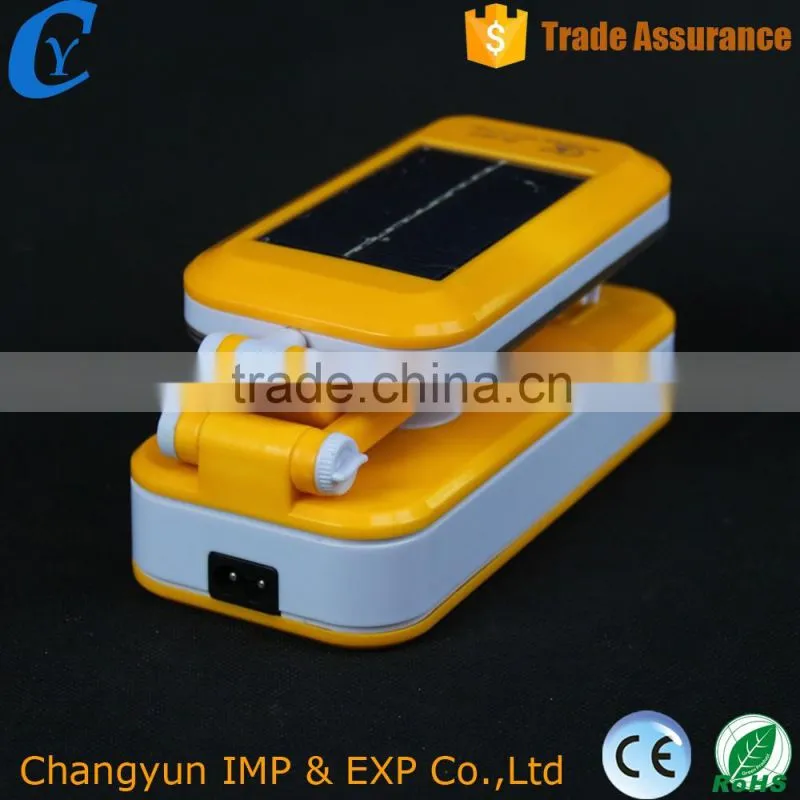 Adjustable Light Yellow Led Indoor Lighting Fashion Foldable Table Lamp