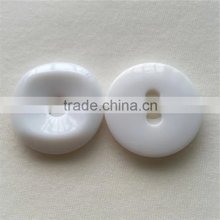 High quality particular hole round white buttons