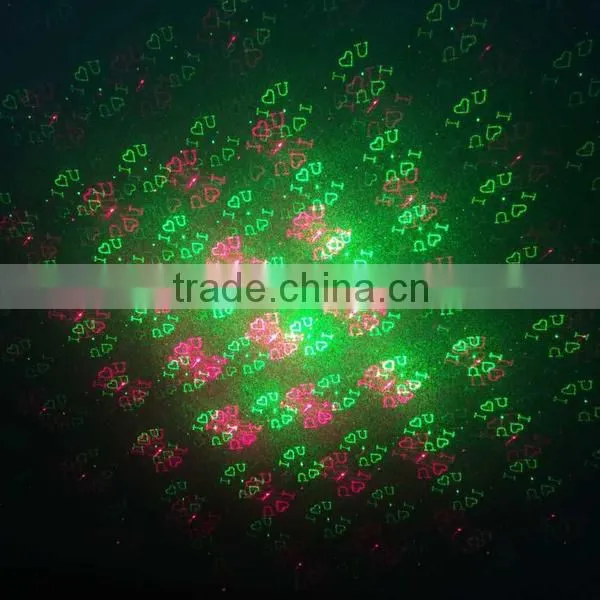 20 in 1 Sound Actived Cheap Mini Laser Stage Lighting for Sale