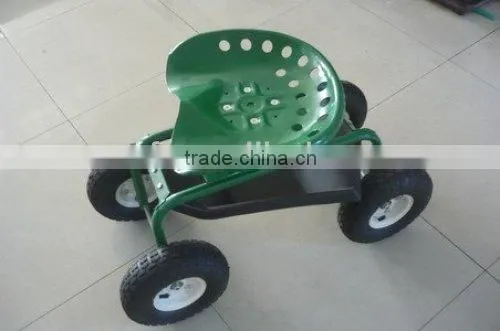 four wheels sitting Garden seat carts TC1852