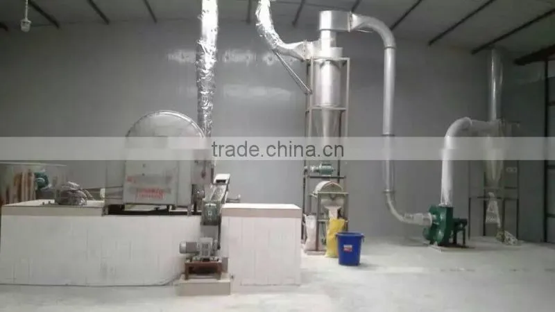 stainless steel high quality automatic cassava flour flash drying machine