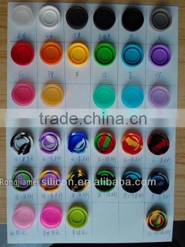 Hot sales! small silicone containers for concentrate wax manufacturer