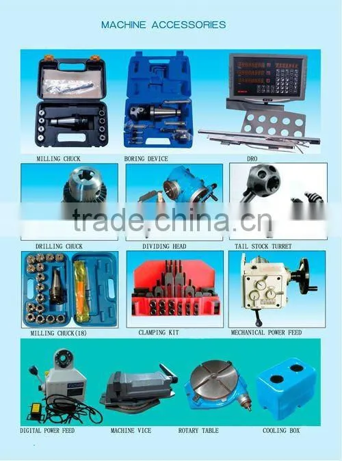 hot exported profucts vertical drilling and milling machine manufacture