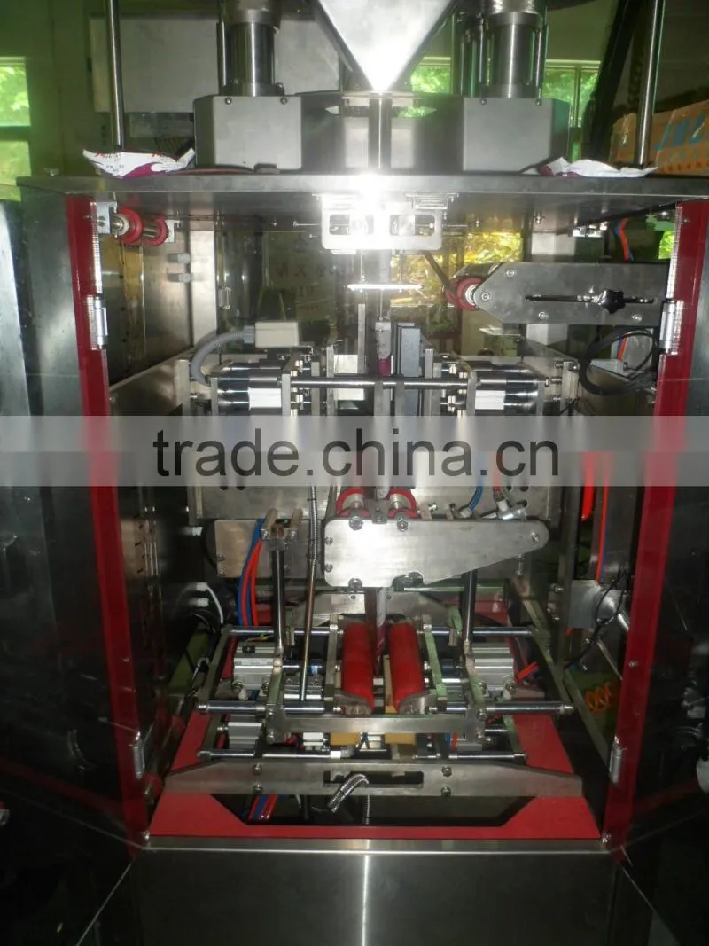 Liquid particles mixed material packaging machine