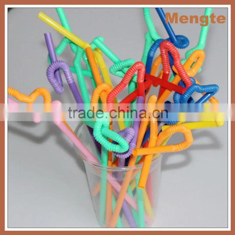 Mengte Wholesale Long Flexible Drinking Straw
