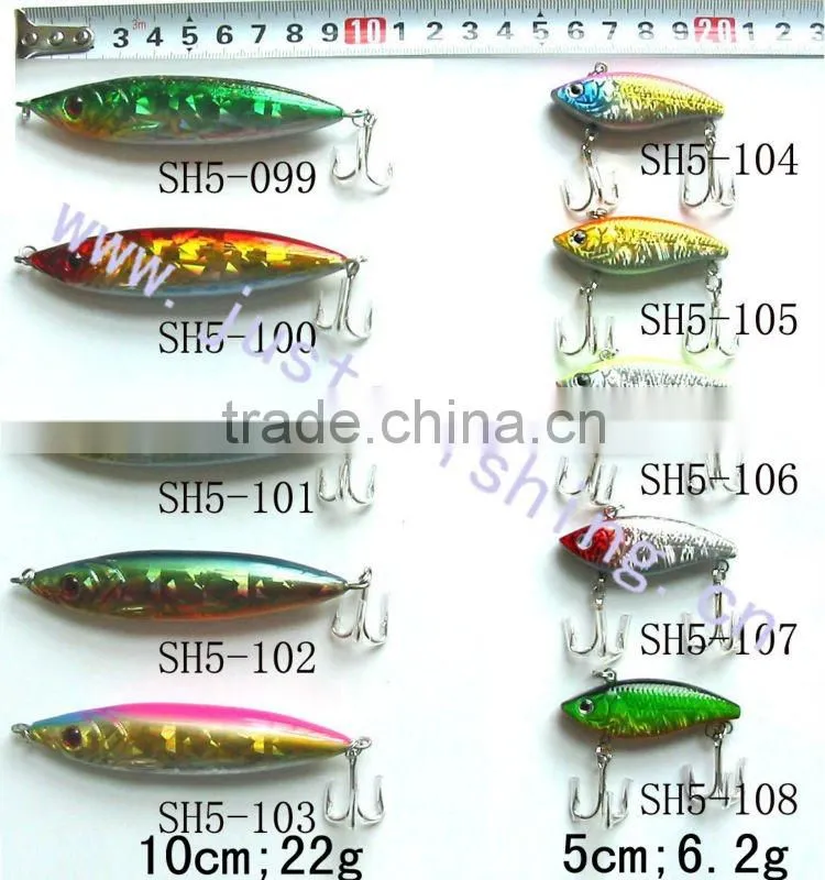 SH5 series fishing lures-china hard plastic fishing lures