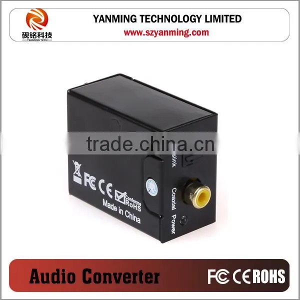 Coaxial or Toslink Digital to Analog Audio converter
