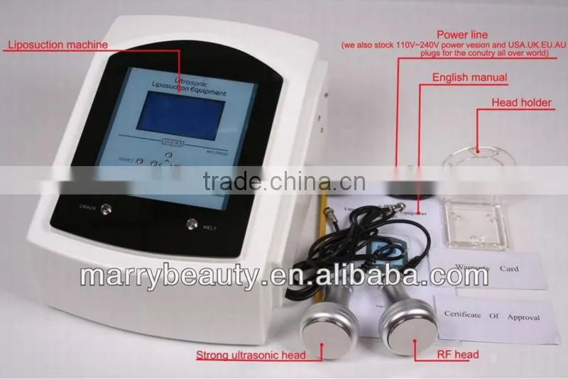 2013 New Arrival Ultrasonic Liposuction Cavitation RF Slimming Machine