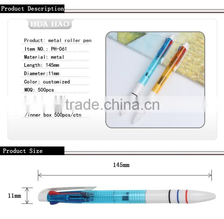 promotional plastic, pen plastic pen holder, customized logo ball pen