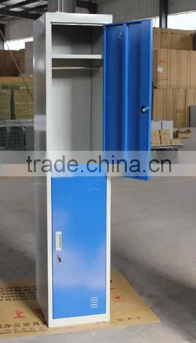 Metal 2-tier door storage locker for Kids