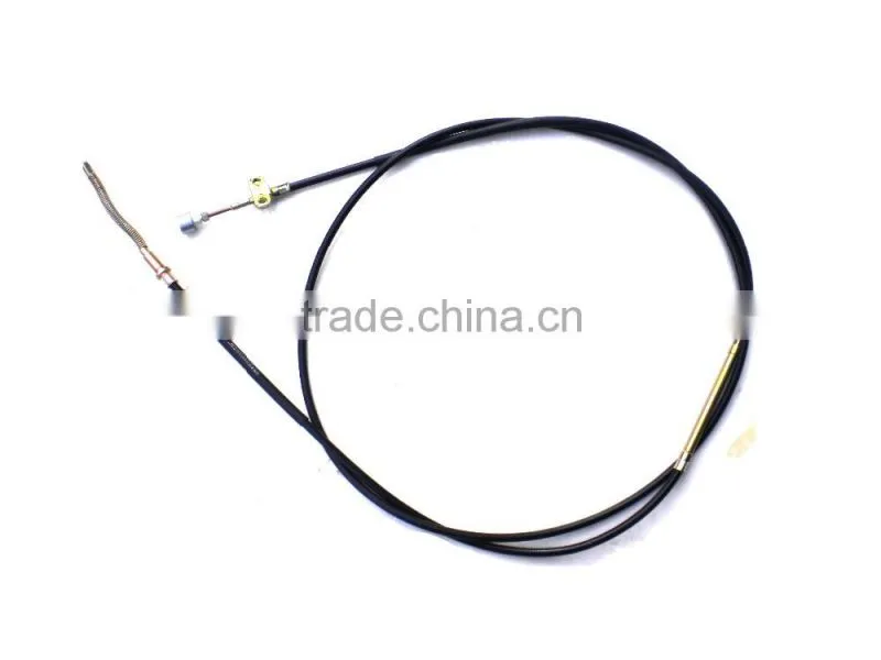 JMC 98 new design brake cable auto truck hand brake cable black Ningbo JMC pickup truck auto spare parts