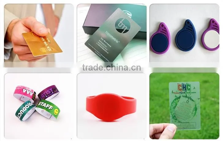 Waterproof NFC 13.56 MHz silicone rfid wristband bracelet with QR code for swimming pool