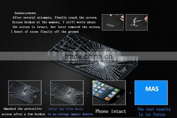 Original Clear Good Quality Toughened glass protector ,Wholesale Tempered Glass Screen Protector For Iphone 6