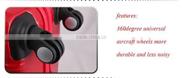 four wheels lightweight abs trolley travel lugggage bag/travel luggage