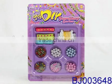 Girls fashion jewelry diy bead set