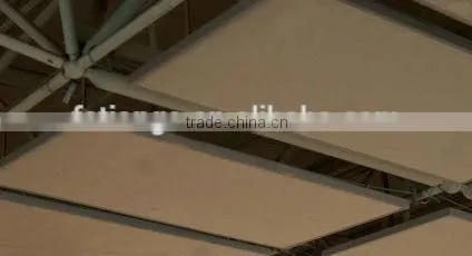 Gym interior ceiling acoustic sound absorber