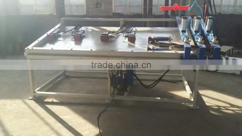 Single side wooden door assemby press machine
