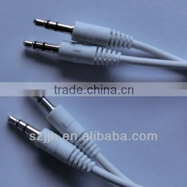 Male to male! car usb charger + 3.5mm aux audio cable