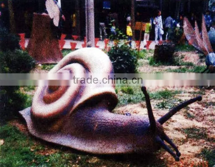 Theme park decorations exhibit insect