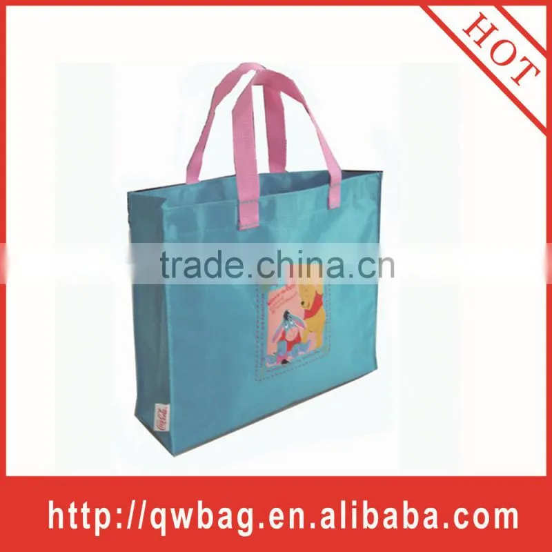 Reusable cheap promotional non woven polypropylene tote bag direct from factory