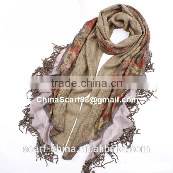 Womens romantic scarves