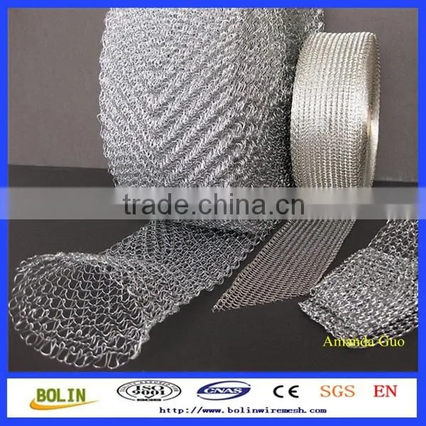 Surprising Quality!!!!!Copper/Brass/Stainless Steel Knit EMI/RFI Shielding Wire Mesh(Supplier)