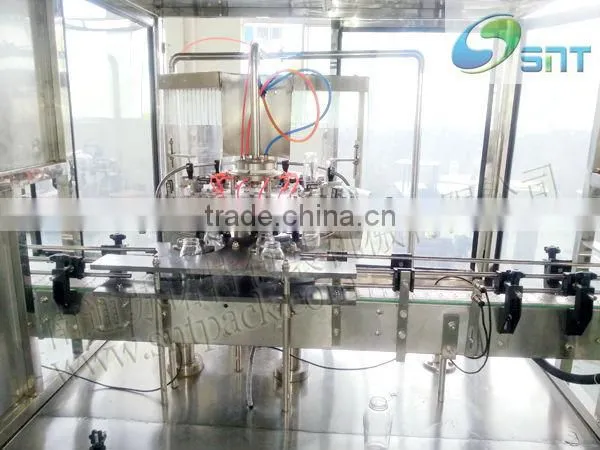 Rotary bottle washing machine