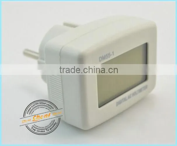 Newest Design LED Display AC Digital Voltmeter 220V with Large Screen