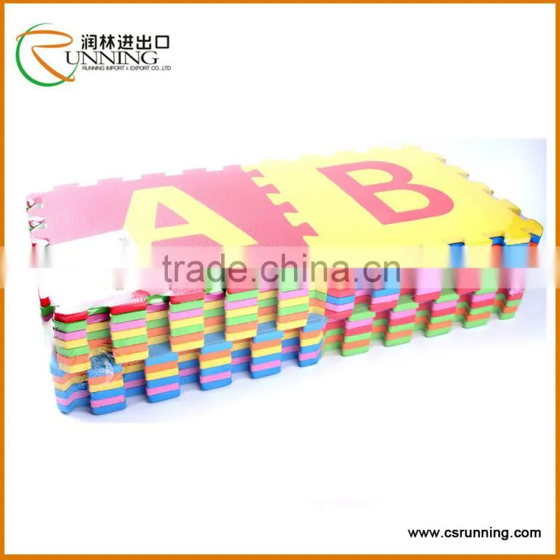 non-toxic EVA foam kids puzzle anti slip mat